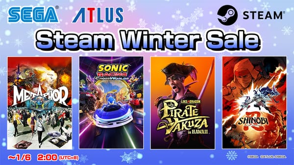Sonic games discounted at SEGA's Winter Sale